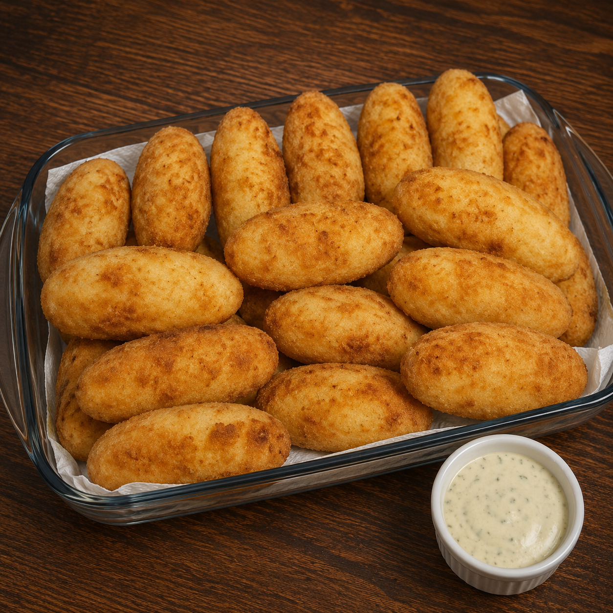 Bolinho Mandioca Frita